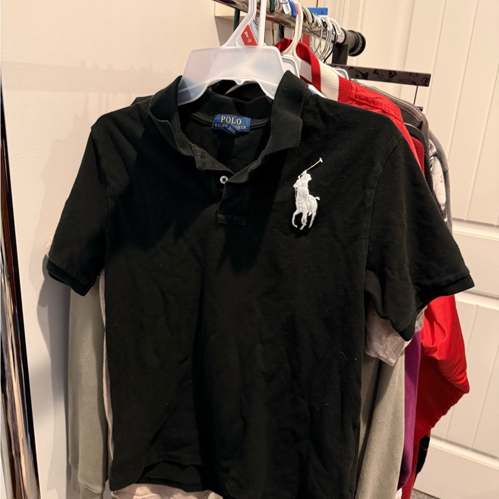 Polo by Ralph Lauren Black Kids Polo Shirt